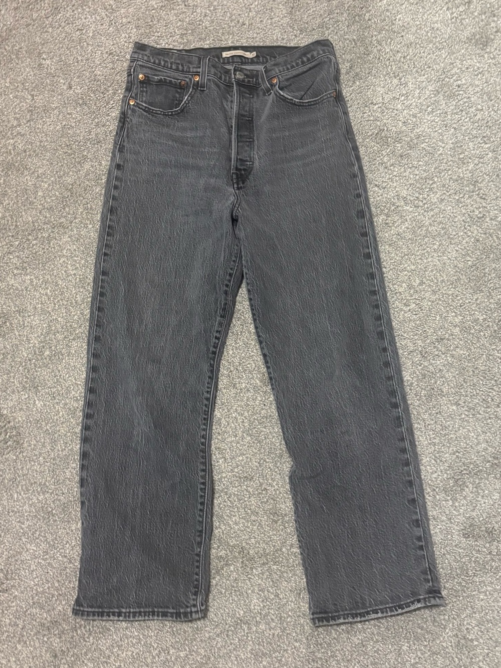 Levi Ribcage straight jeans size 30
